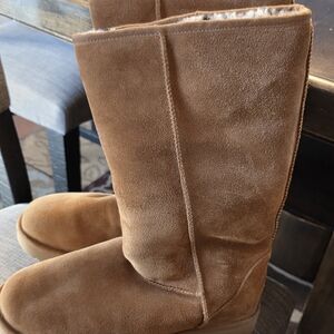 UGG Chestnut Suede Boots